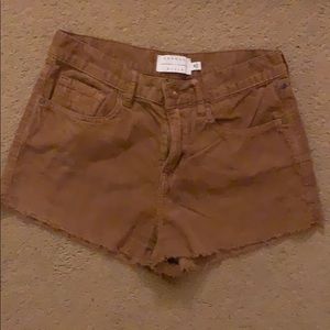 Kendall and Kylie Corduroy shorts